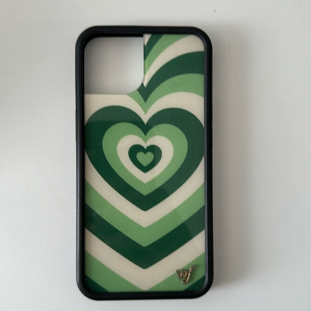 Wildflower iPhone XS Heart Case
